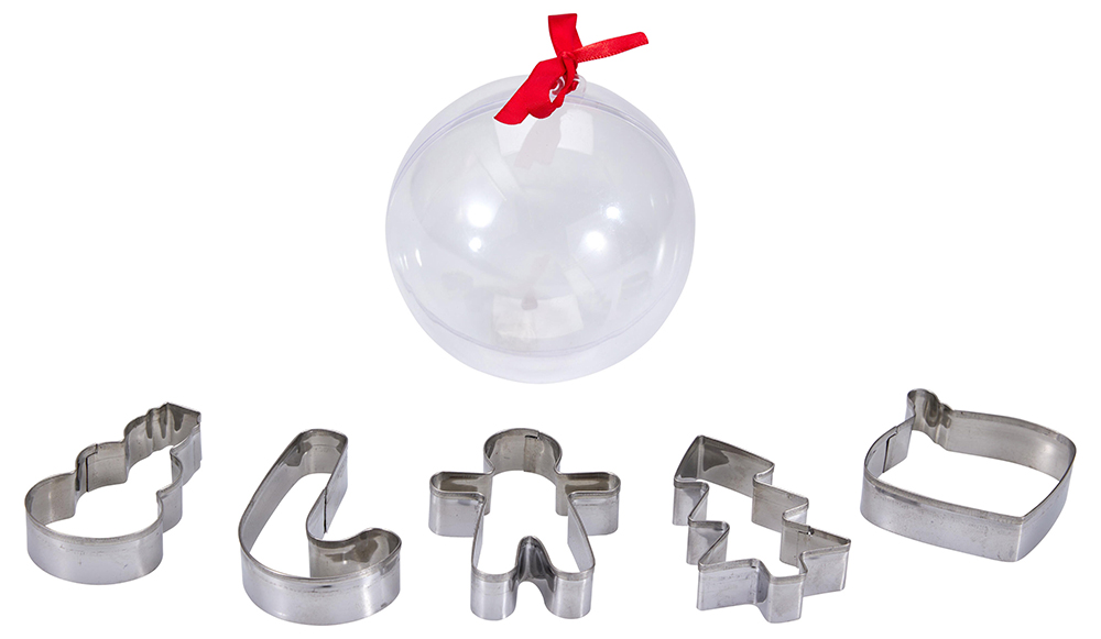 Ausstechformen, Set 6-teilig, im Geschenkkarton