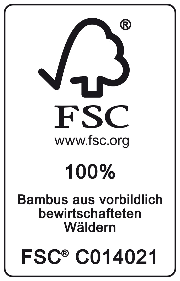 Aufbewahrungsglas, 1,25L, mit Bambusdeckel