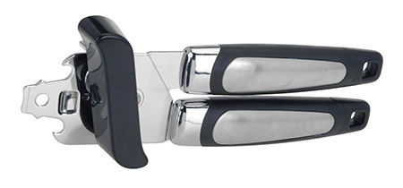Dosenöffner schwarz/Edelstahl, L 19,5cm