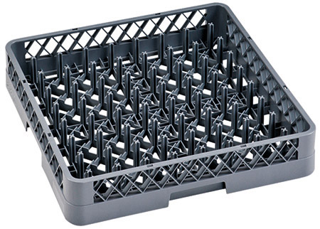 Tellerkorb mit 64 Finger PP für Spülmaschine,