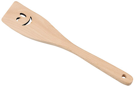 Bratenwender Smiley 30,5cm, Holz