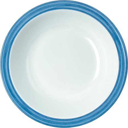 Teller tief, 20,5cm, Bistro blau,