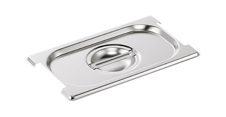 Deckel für GN-Behälter mit Fallgriff, 1/4
