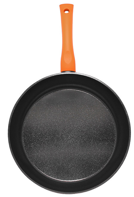 Bratpfanne Colorio orange, 28cm mit Stapelschutz