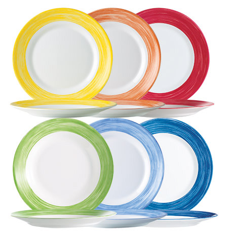 Dessertteller, 19,5cm, Brush