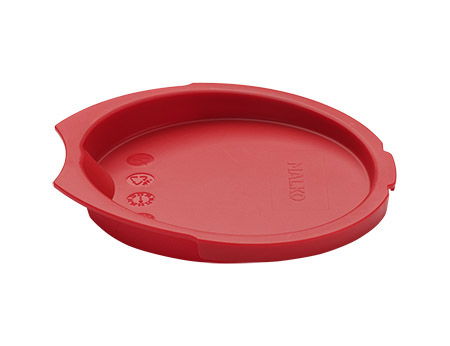 Deckel rot, Ø9,5cm für Krug 0,5L, Art. 20503...