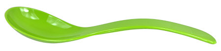 Salat-/Servierlöffel, apfelgrün, 23,5cm, SAN