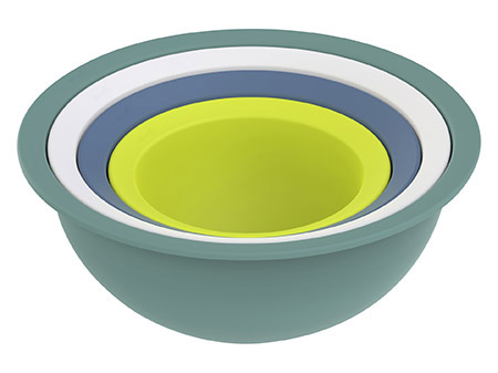 Schüssel-Sieb-Set Caruba, 4-teilig, BPA-frei