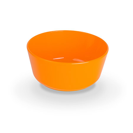 Dessertschälchen, H5cm, Ø11cm, orange,
