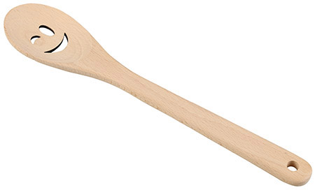Kochlöffel Smiley 30,5cm, Holz
