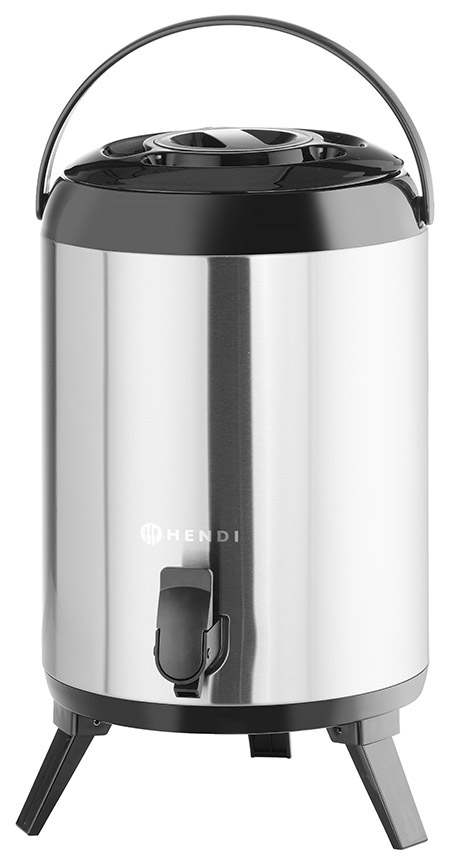 Getränkespender, 9L, isoliert, Edelstahl,