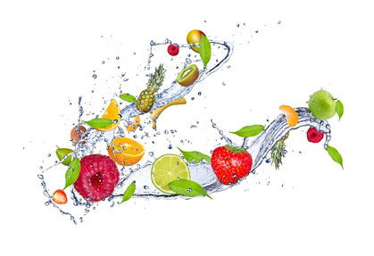 Kleines Früchtchen-Früchtetee- Filterkette