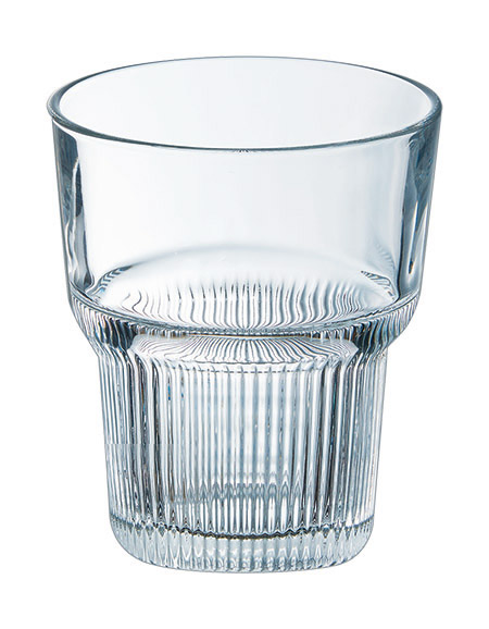 Stapelglas Starline 27cl, oben rund, unten eckig