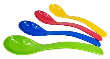 Salat-/Servierlöffel, 4-teilig, 23,5cm, SAN