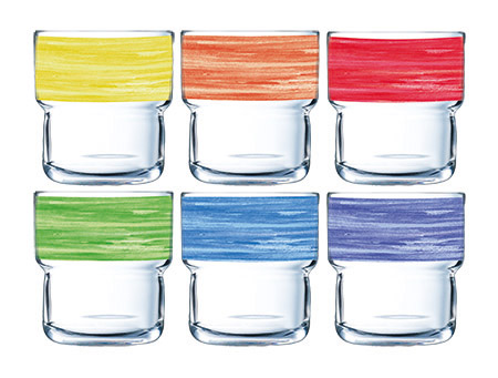 Stapelglas Brush , 22cl