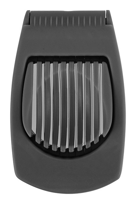 Eierschneider, grau Kunststoff/Edelstahl