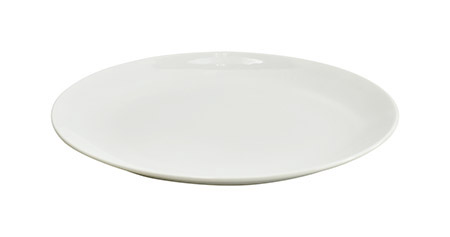 Dessertteller Ø 19cm weiß, ohne Dekor