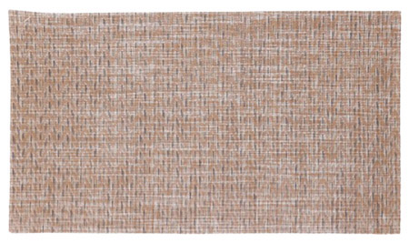 Platzmatte braun, Polyvinyl-Gewebe