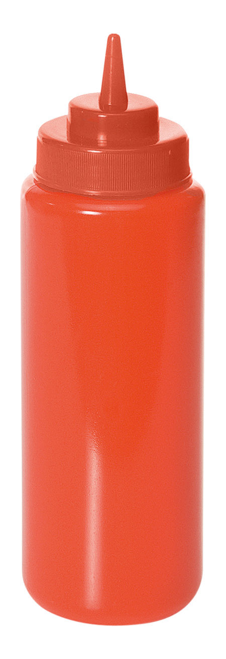 Quetschflasche rot, 0,95Ltr.