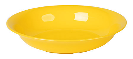 Teller tief, 20,5cm, gelb, Valon