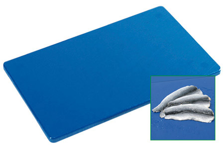 PE-Schneidbrett, blau, GN 1/1