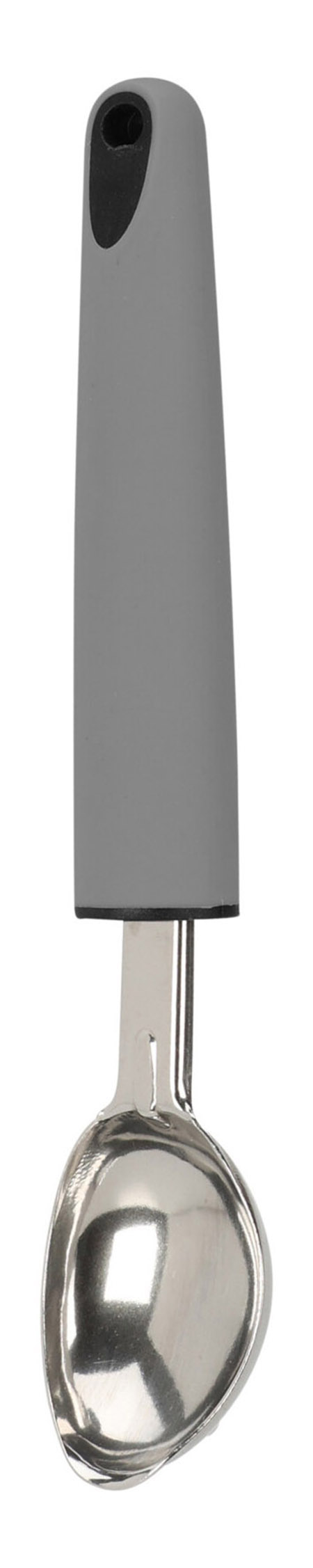 Eis-Portionierlöffel grau, 21cm, Kunststoffgriff