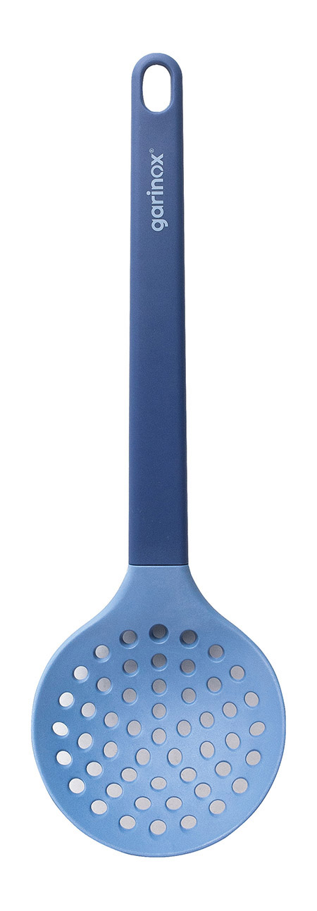 Schaumlöffel blau 33,5cm Kunststoff PP