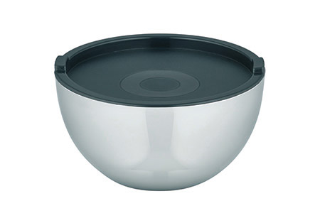 Thermoschüssel , Ø17cm, 1,2Ltr., Edelstahl poliert