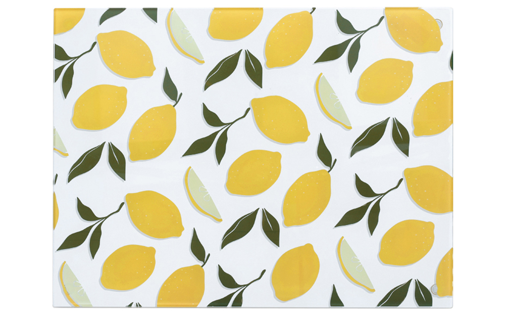 Glasschneideplatte LEMONS, 40 x 30 x 0,6cm