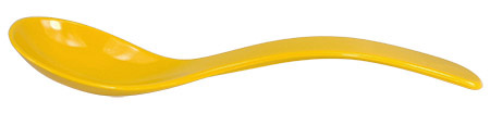 Salat-/Servierlöffel, gelb, 23,5cm, SAN