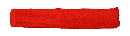 Handtuch, rot, 50x100cm, uni Walk,