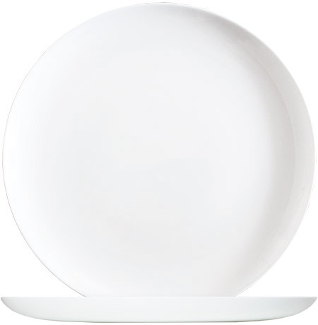 Platte rund 32cm Solutions White