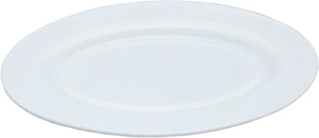 Servierplatte oval, 30,5x22,5cm, Puro, Opalglas