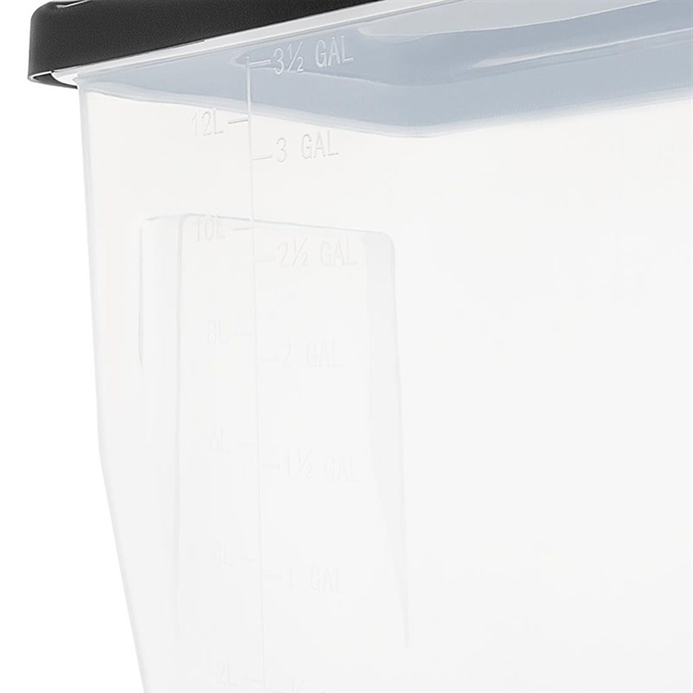 Getränkespender OLYMPIA schwarz, 12L, Polypropylen
