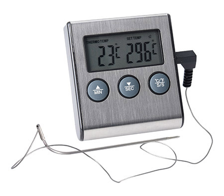 Fleischthermometer Digital für 0°C bis +250°C,