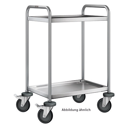 Servierwagen SW 6x4-2, luftidentische Rollen