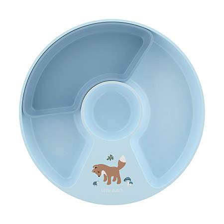 Lernteller mit Unterteilung Ø 20cm, Forest Friends