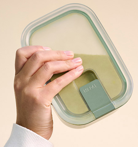 Frischhaltedose, 1,0 L, EASYCLIP Glas, nordic sage