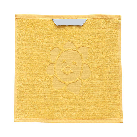 Seiftuch, 30x30cm, Sonne, Frottee, versch. Farben