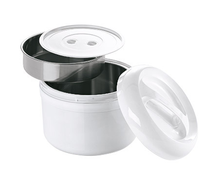 Kunststoff-Thermobehälter, 2,0Ltr., weiß,