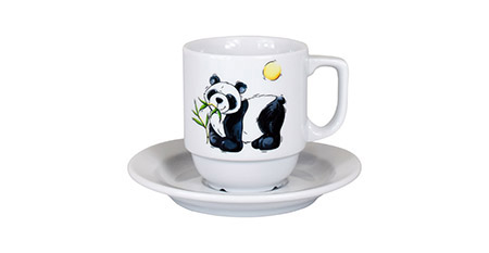 Minibecher 16cl Pandabär