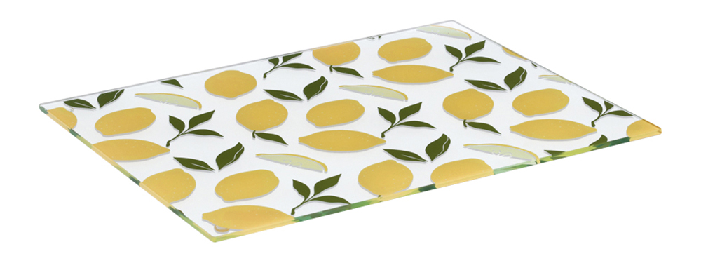 Glasschneideplatte LEMONS, 40 x 30 x 0,6cm